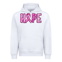 White breast cancer hope Urban Hoodie - RanaPortraitStore