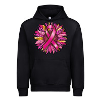 Black breast cancer sunflower Urban Hoodie - RanaPortraitStore