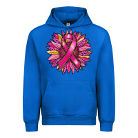 Cobalt breast cancer sunflower Urban Hoodie - RanaPortraitStore