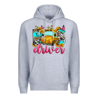 Heather Grey bus driver Premium Hoodie - Zillion Design Studio