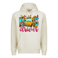 Oatmeal Heather bus driver Premium Hoodie - Zillion Design Studio