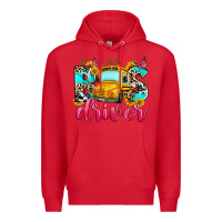 Red bus driver Premium Hoodie - Zillion Design Studio