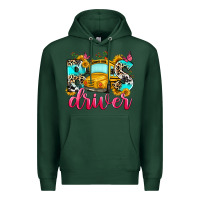 Sports Green bus driver Premium Hoodie - Zillion Design Studio