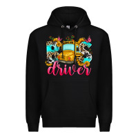 Black bus driver Premium Hoodie - Zillion Design Studio