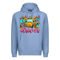 Colony Blue bus driver Premium Hoodie - Zillion Design Studio
