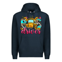 Navy bus driver Premium Hoodie - Zillion Design Studio