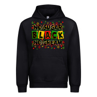 Black no sugar no cream black Urban Hoodie - Zillion Design Studio