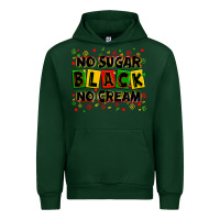 Forest Green no sugar no cream black Urban Hoodie - Zillion Design Studio