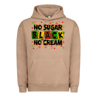 Pigment Burro no sugar no cream black Urban Hoodie - Zillion Design Studio