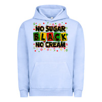 No Sugar No Cream Black Urban Hoodie | Teevron