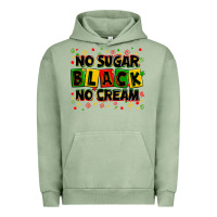 Pigment Oil Green no sugar no cream black Urban Hoodie - Zillion Design Studio