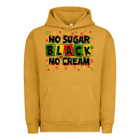 Pigment Peanut Butter no sugar no cream black Urban Hoodie - Zillion Design Studio