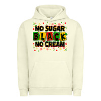Pigment Pistachio no sugar no cream black Urban Hoodie - Zillion Design Studio