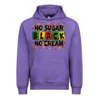 Tulip no sugar no cream black Urban Hoodie - Zillion Design Studio
