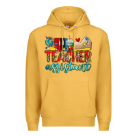 Mustard teacher assistant Premium Hoodie - Zillion Design Studio