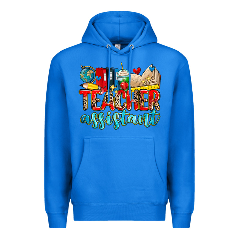 Teacher Assistant Premium Hoodie by Zillion Design Studio | Teevron