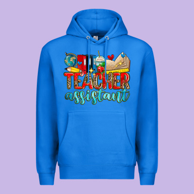Teacher Assistant Premium Hoodie Designed By Zillion Design Studio
