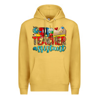 Antique Gold teacher assistant Premium Hoodie - Zillion Design Studio