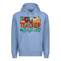 Colony Blue teacher assistant Premium Hoodie - Zillion Design Studio