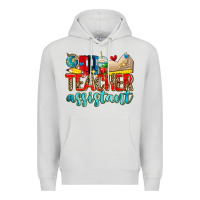 Dove Grey teacher assistant Premium Hoodie - Zillion Design Studio