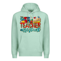 Seafoam teacher assistant Premium Hoodie - Zillion Design Studio