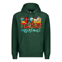 Sports Green teacher assistant Premium Hoodie - Zillion Design Studio