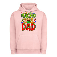 Pigment Salmon nacho average dad Urban Hoodie - Zillion Design Studio