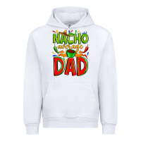 White nacho average dad Urban Hoodie - Zillion Design Studio