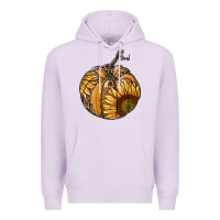 Lilac sunflower pumpkin Premium Hoodie - RanaPortraitStore