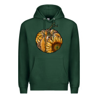 Sports Green sunflower pumpkin Premium Hoodie - RanaPortraitStore