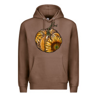 Chestnut sunflower pumpkin Premium Hoodie - RanaPortraitStore