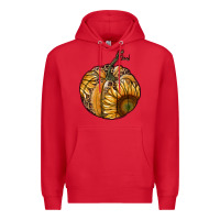 Red sunflower pumpkin Premium Hoodie - RanaPortraitStore