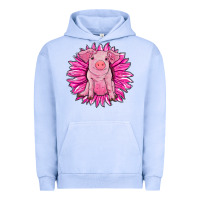 Pigment Grape Ice pink sunflower pig Urban Hoodie - RanaPortraitStore