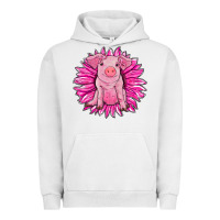Pigment Lunar Rock pink sunflower pig Urban Hoodie - RanaPortraitStore