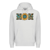 Dove Grey sunflower mom Premium Hoodie - RanaPortraitStore
