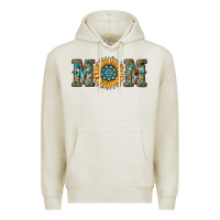 Oatmeal Heather sunflower mom Premium Hoodie - RanaPortraitStore