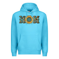 Ocean Blue sunflower mom Premium Hoodie - RanaPortraitStore