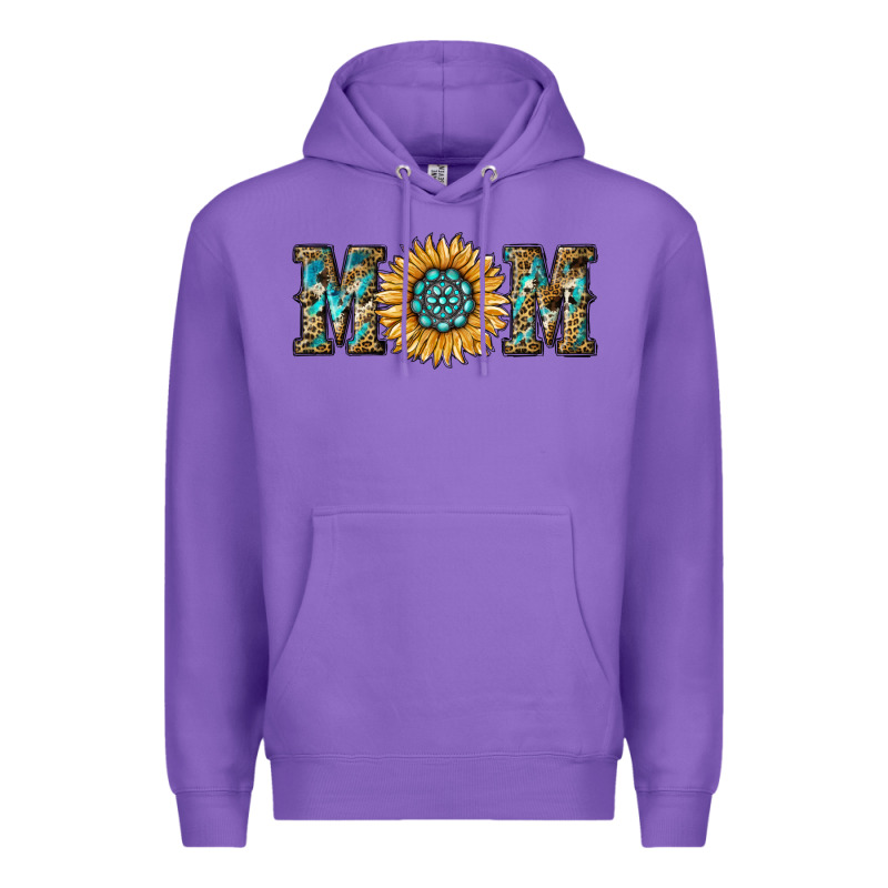Sunflower Mom Premium Hoodie by RanaPortraitStore | Teevron