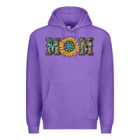 Purple sunflower mom Premium Hoodie - RanaPortraitStore