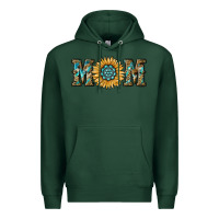 Sports Green sunflower mom Premium Hoodie - RanaPortraitStore
