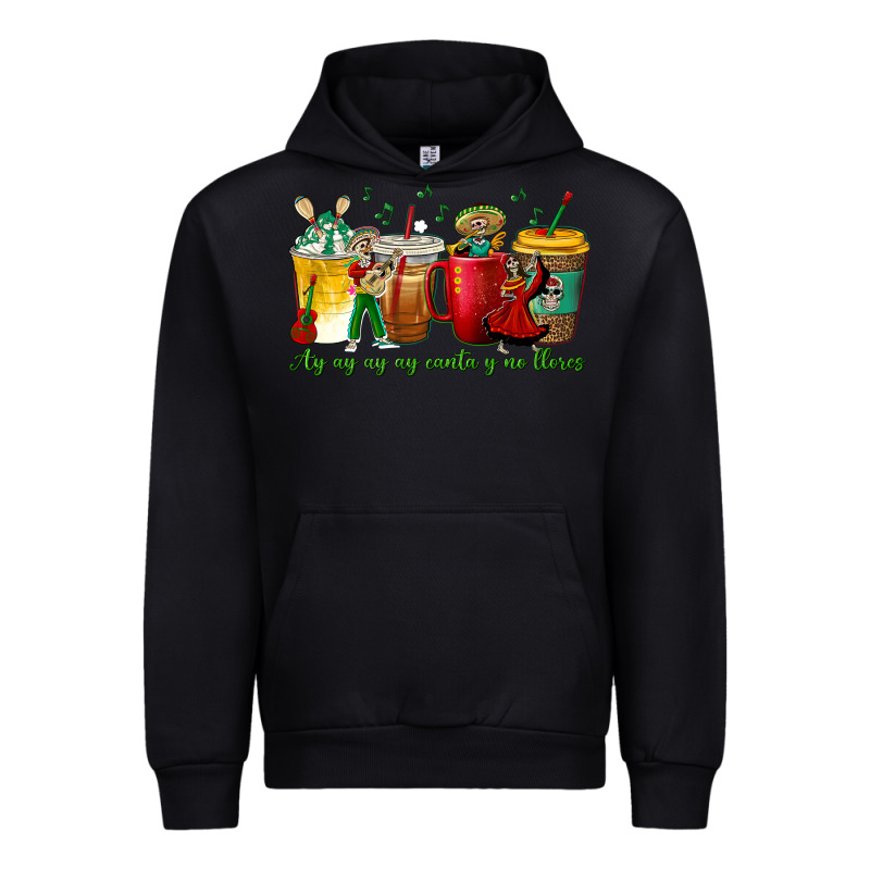 Ay Ay  Ay Ay Canta Y No Llores Coffee Cups Urban Hoodie by texasbilliewilder | Teevron