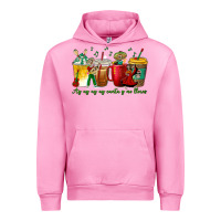 Fuchsia Pink Ay Ay  Ay Ay Canta y No Llores Coffee Cups Urban Hoodie - texasbilliewilder