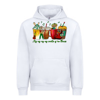 White Ay Ay  Ay Ay Canta y No Llores Coffee Cups Urban Hoodie - texasbilliewilder