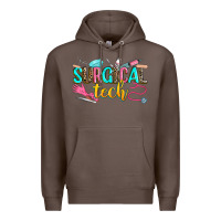 Coffee surgical tech Premium Hoodie - Zillion Design Studio