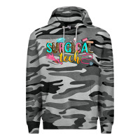 Slate Camo surgical tech Premium Hoodie - Zillion Design Studio