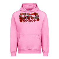 Fuchsia Pink Chica Bonita Urban Hoodie - texasbilliewilder