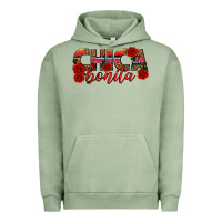 Pigment Oil Green Chica Bonita Urban Hoodie - texasbilliewilder