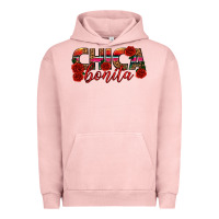 Pigment Salmon Chica Bonita Urban Hoodie - texasbilliewilder
