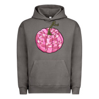 Pigment Tornado pink pumpkin with breast cancer ribbons Urban Hoodie - RanaPortraitStore
