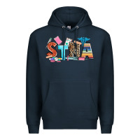 Navy stna Premium Hoodie - Zillion Design Studio